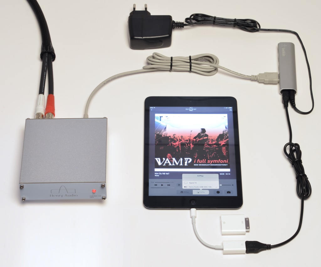 Henry Audio DAC with iPad